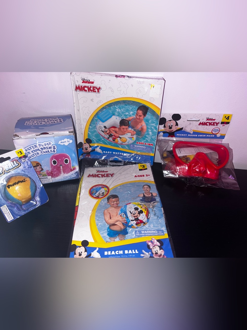 Kids pool bundle Mickey Graphic